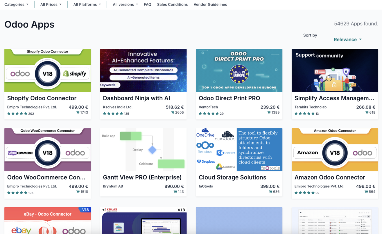Впровадження Odoo в Україні від One Service Consulting